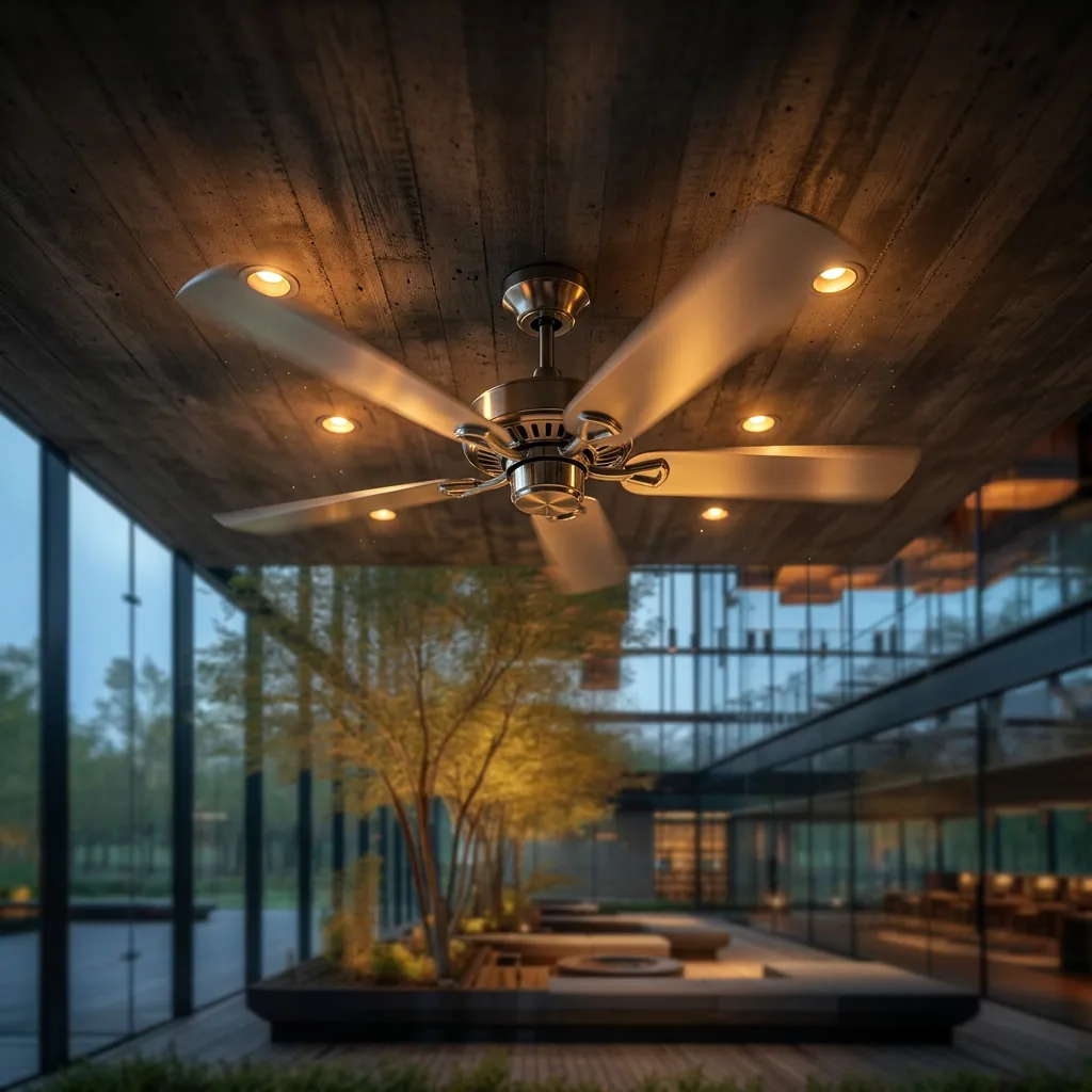 Ceiling fan installation by Buzz Electrical